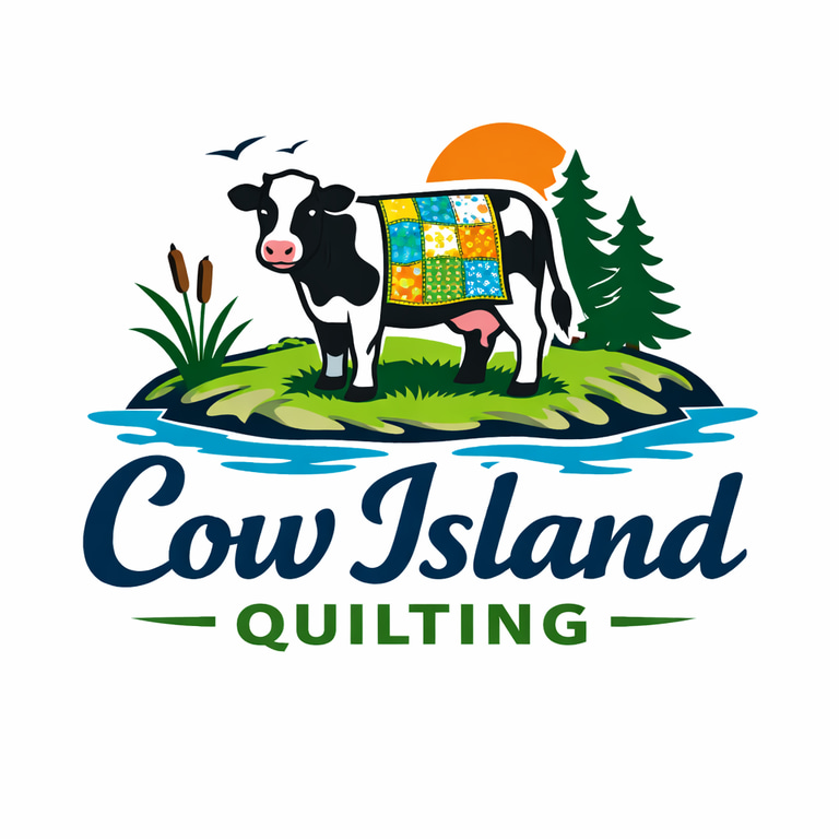 Cow Island Quilting logo