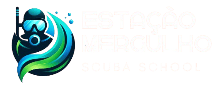 ESTAÇÃO MERGULHO SCUBA SCHOOL logo