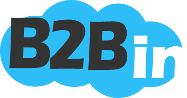 b2bin marketing Industrial logo