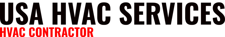 USA HVAC SERVICES logo