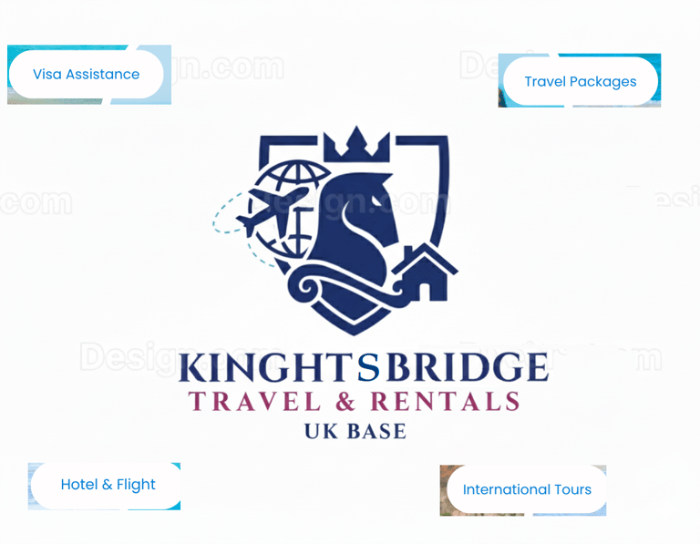 KNIGHTSBRIDGE TRAVEL AGENCY logo