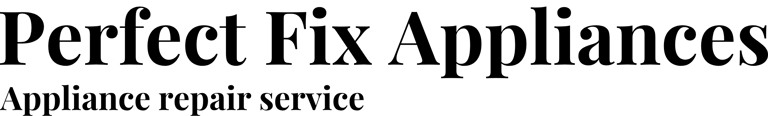 Perfect Fix Appliances logo
