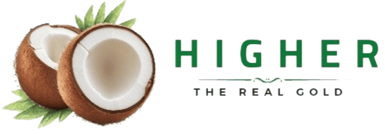 Higher - Desiccated Coconut Powder  logo