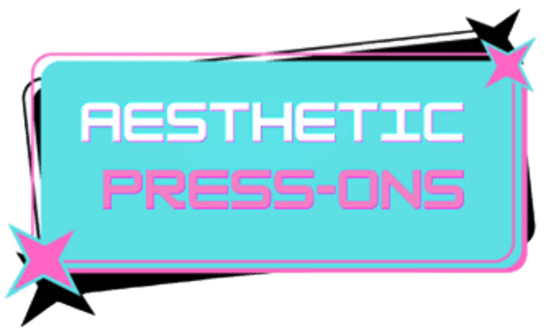 Aesthetic Press-ons logo