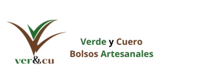 ver&cu Verde y Cuero Bolsos Artesanales logo