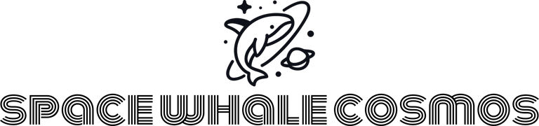 SPACE WHALE COSMOS logo