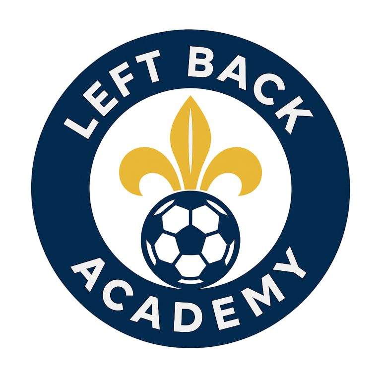 Left back academy logo
