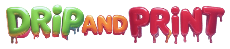 Drip and Print logo