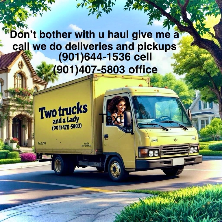 Two Trucks and A Lady logo
