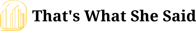 That's What She Said logo