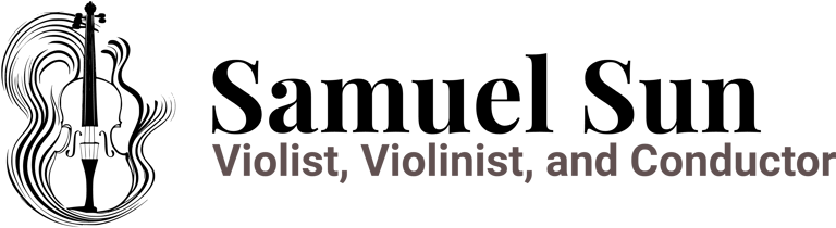 Samuel Sun, Violist and Violinist logo