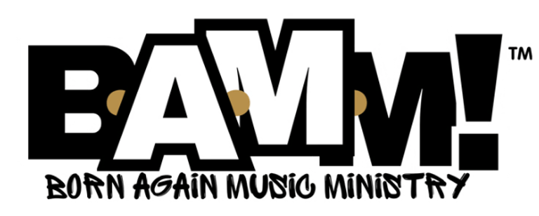 Born Again Music Ministry (B.A.M.M!) logo