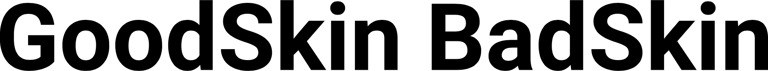 GoodSkin BadSkin logo