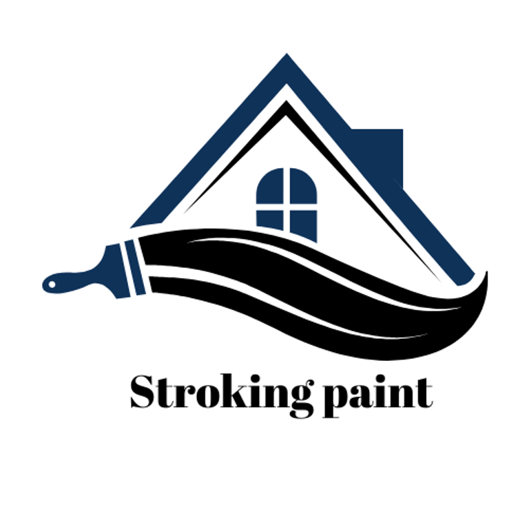 Stroking paint logo