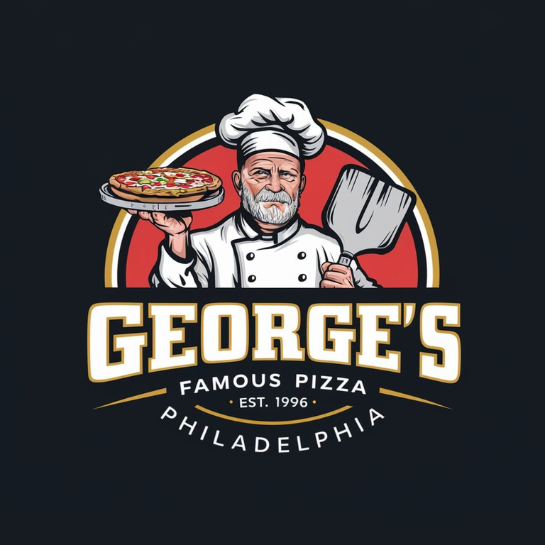 George's Famous Pizza logo