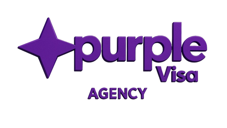 Purple Visa logo
