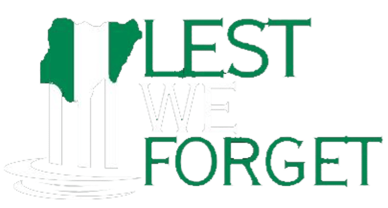 Lest We Forget Nigeria logo