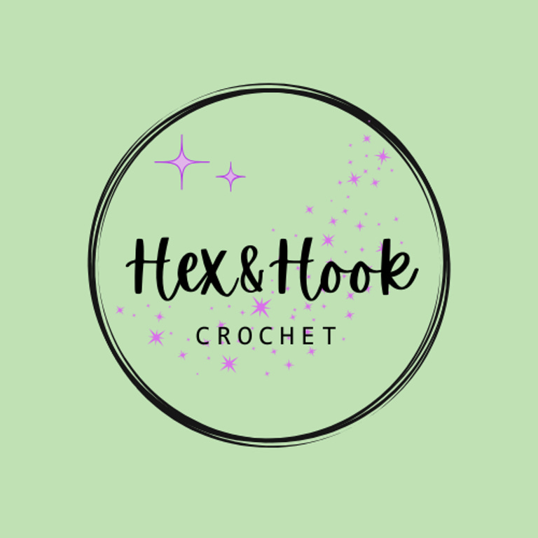 Hex&Hook Crochet logo