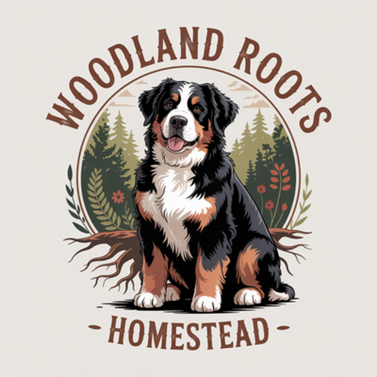 Woodland Roots Homestead logo