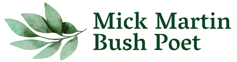 Mick Martin Australian Bush Poet logo