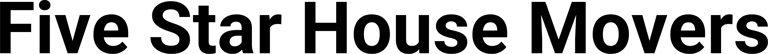 Five Star House Movers logo
