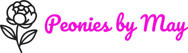Peonies by May logo