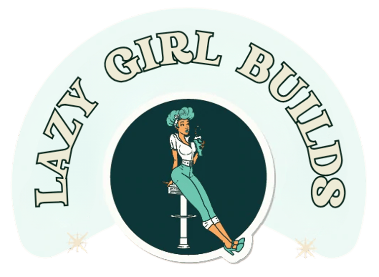 Lazy Girl Builds logo