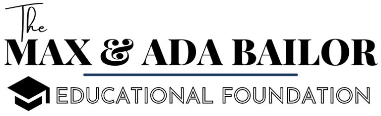Max & Ada Bailor Educational Foundation logo