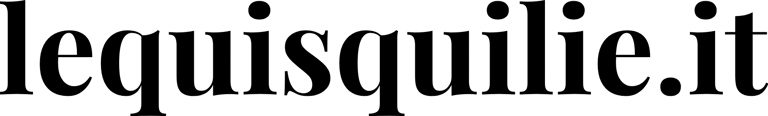 lequisquilie.it logo
