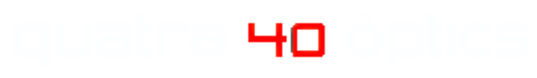 Quatre 40 Òptics logo