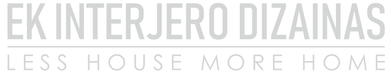 EK interjero dizainas logo