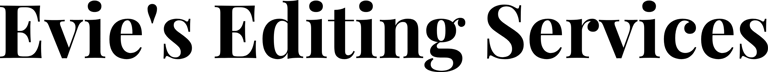 Evie's Editing Services logo