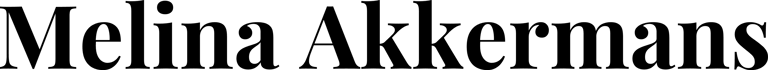 Melina Akkermans logo