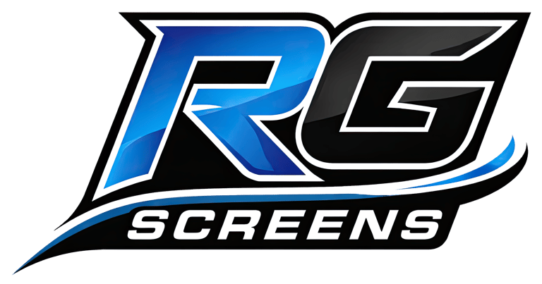 RG Screens logo