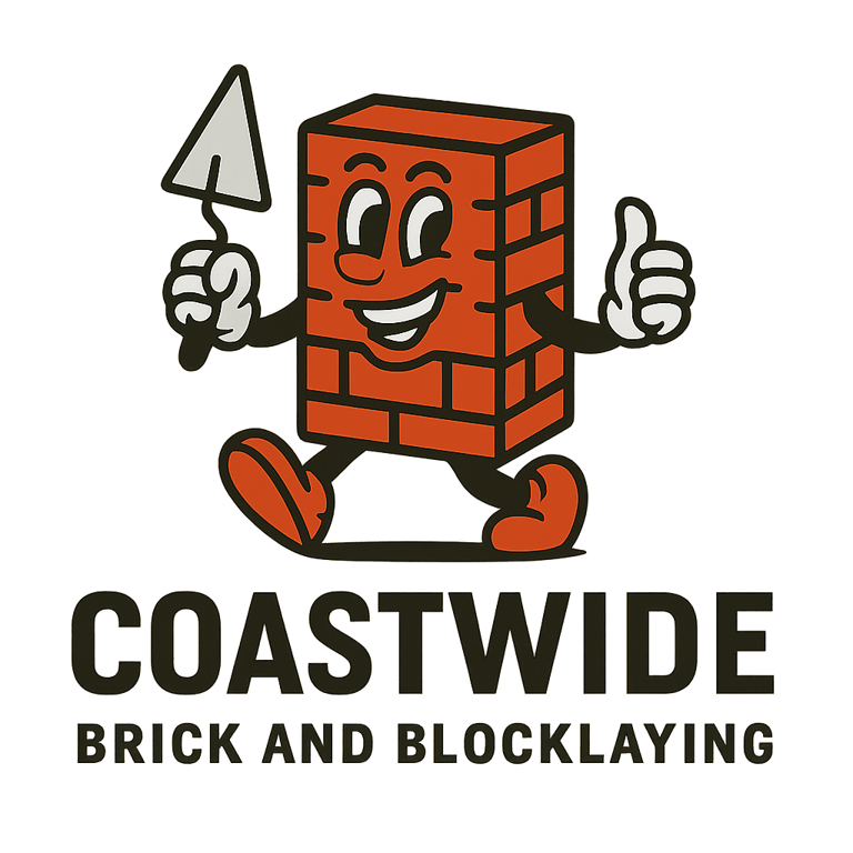 Coastwide brick and blocklaying logo