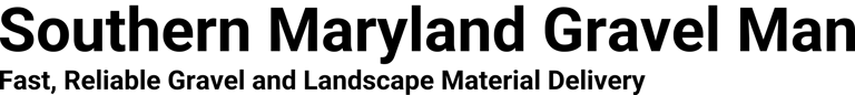 Southern Maryland Gravel Man logo