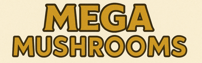 Mega Mushrooms logo