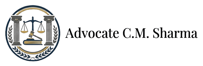Advocate C.M. Sharma logo