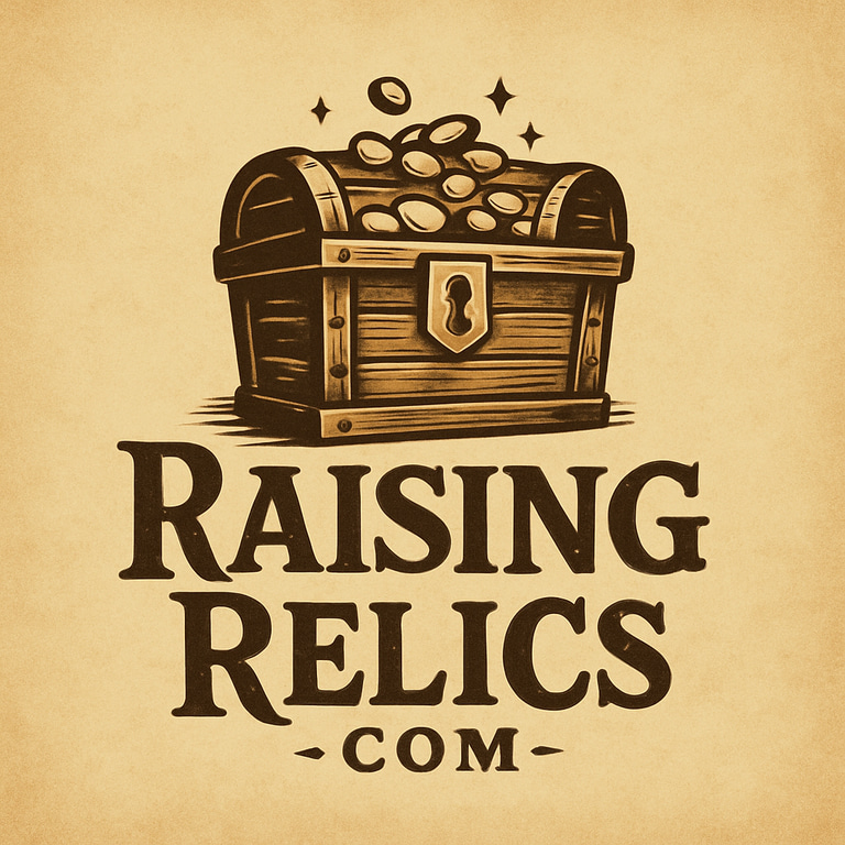 Raising Relics Treasure Hunting logo