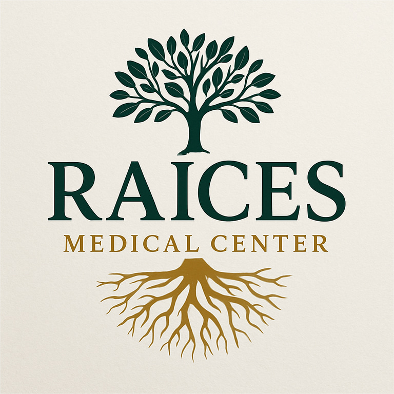 RAICES MEDICAL CENTER logo