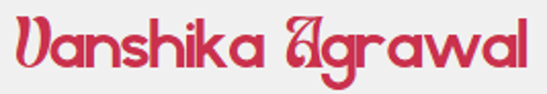 Vanshika's Creative Portfolio logo