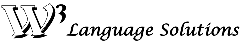 W3 Language Solutions logo