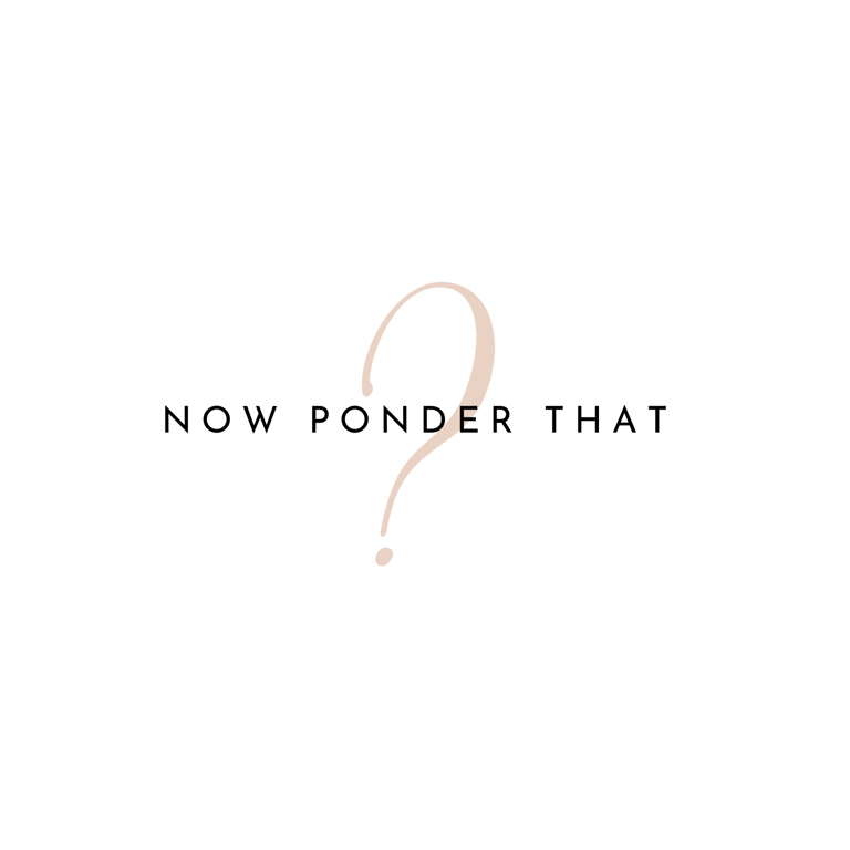 Now Ponder That logo