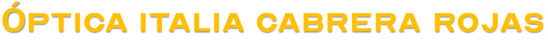 optica italia cabrera rojas logo