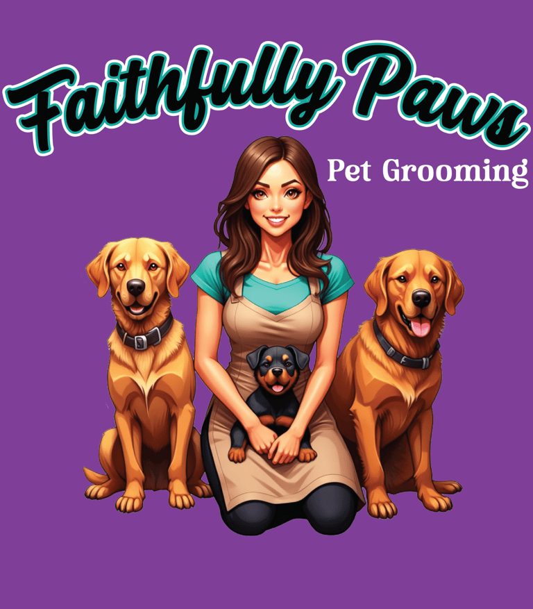 Faithfully Paws Pet Grooming logo