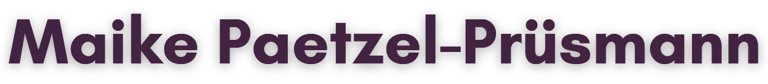Maike Paetzel-Prüsmann logo