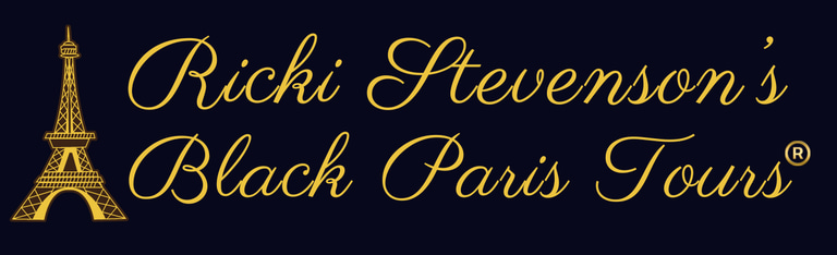 RICKI STEVENSON'S BLACK PARIS TOURS logo