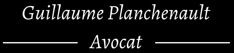 Maître Guillaume Planchenault - Avocat logo