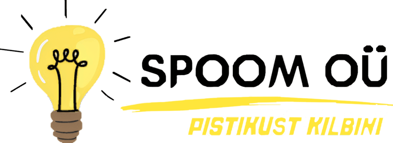 Spoom OÜ | Pistikust kilbini!  logo