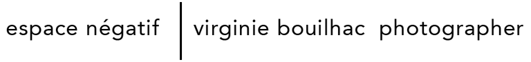 virginie bouilhac photography / espace négatif  logo